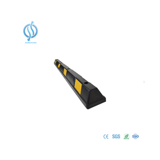 1650mm Reflective Rubber Parking Wheel Stopper