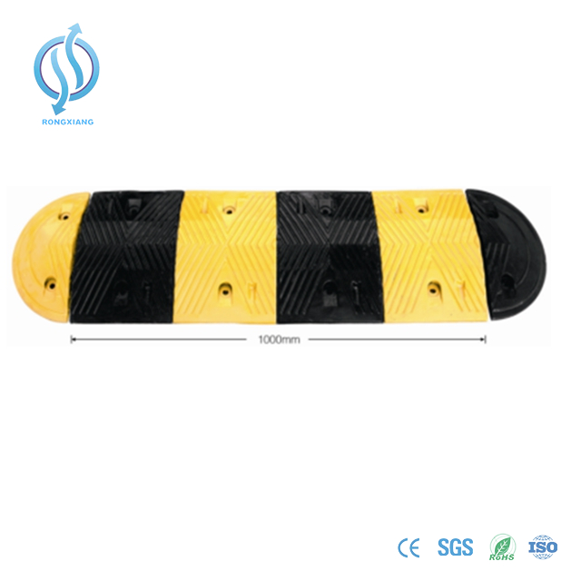 1000mm Rubber Speed Hump for Road Safety