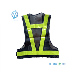 High Visibility Reflective Vest with Led Lights for Police