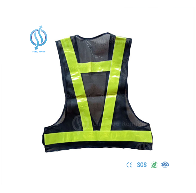 Stylish Reflective Vest with Led Lights for Night Walking