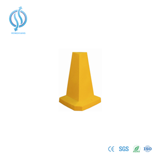 500mm Yellow Triangle Traffic Cone