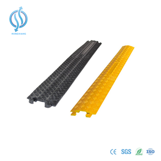 Traffic Rated Plastic Cable Protector on Floor