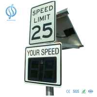 Customize Solar Radar Speed Signs for Traffic Control
