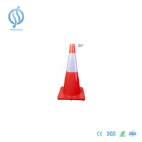 700mm Red Road Cone