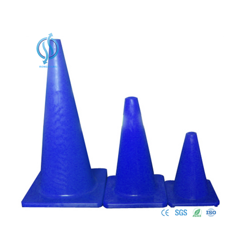Durable Purple Traffic Cone for Parking Lot