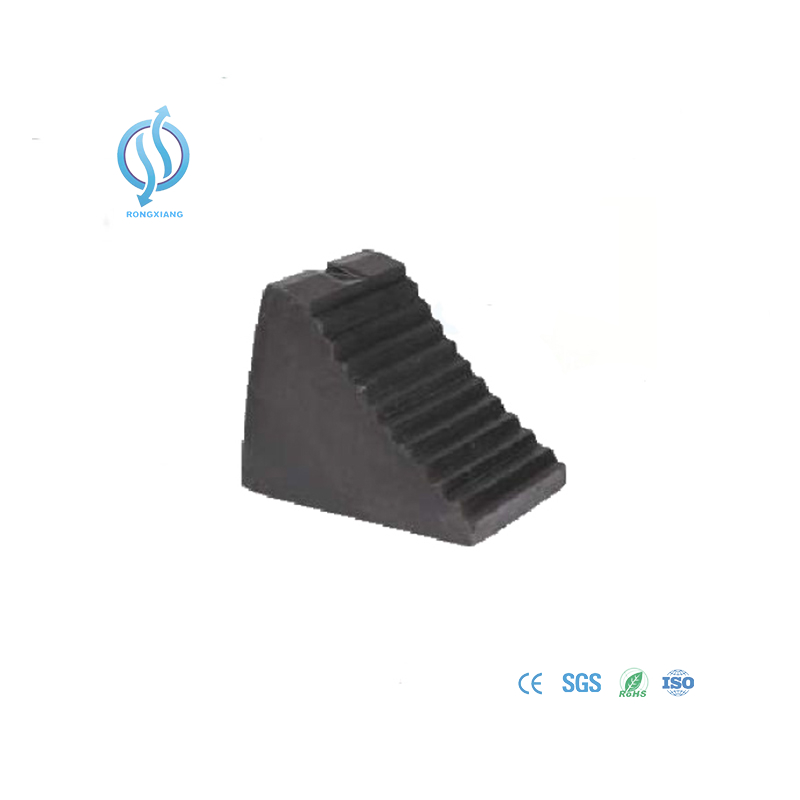 Small Light Rubber Weight Wheel Chocks for Parking 