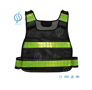 Safety Reflective Vest with Led Lights for Work Safety