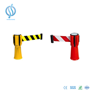 High-Visibility Cone Topper Retractable Belt Barrier
